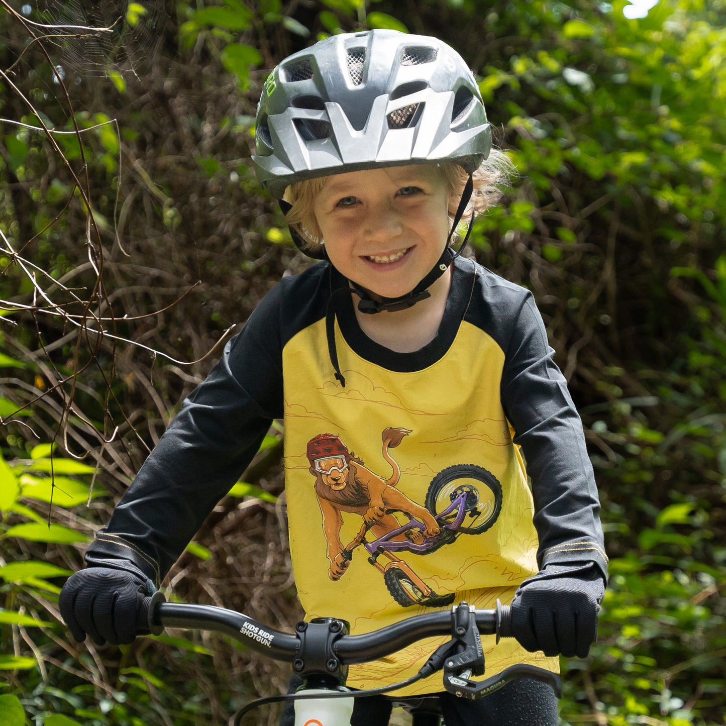 LOOSE LION WINDPROOF KIDS MTB JERSEY