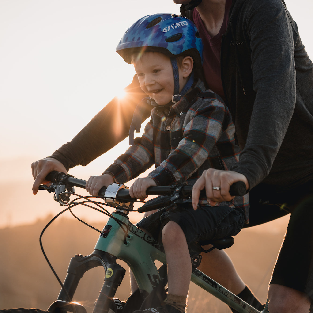 Ride shotgun shop bike seat